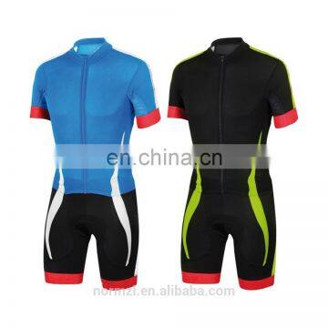 High quality fashionable custom fitness men triathlon wear