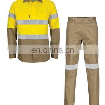 Customize high quality reflective work safety suit