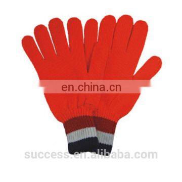 promotional acrylic knitted mitten