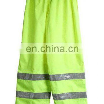 High visibility EN471 reflective rain pant