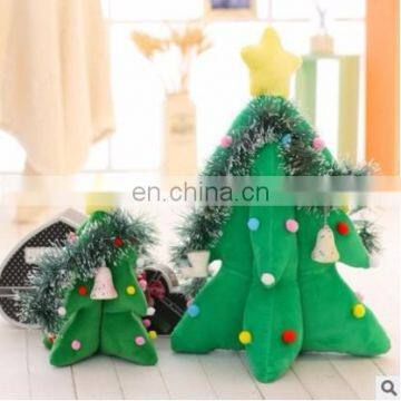 Direct manufacturer stuffed plush toy christmas tree for holiday gift