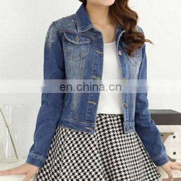 Wholesale Latest Women's Denim Blazer From Chinese Factory