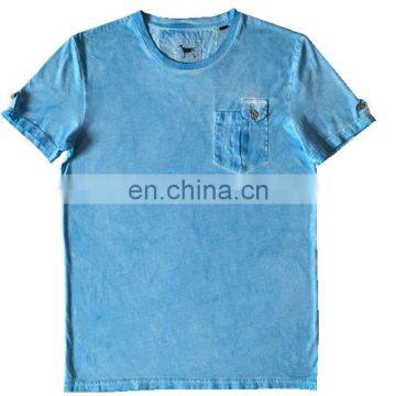 Best Price&quality of Men's Knitted Tie-dyed T-shirt From JD Knitted Garment-Trade Assurance Supplier photo-2