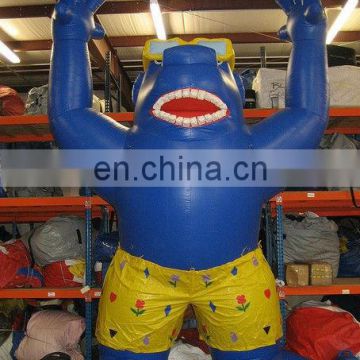 2013 Hot-Selling Giant inflatable gorilla for decoration/advertisment