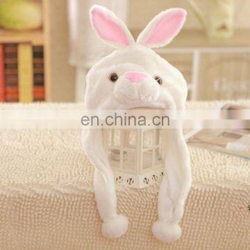 China popular sales plush animal hat promotion baby hat rabbit