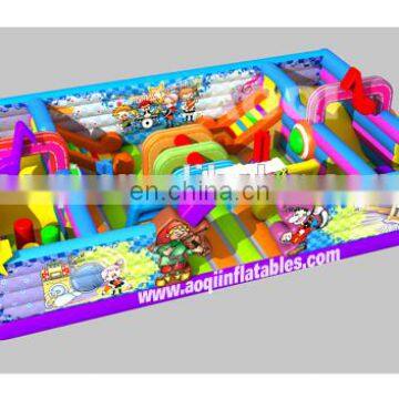 2015 new design music party inflatable fun city