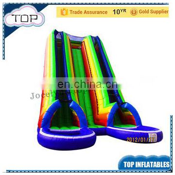 Trade Assurance floating park giant water adult inflatable pool slide for kids and adults