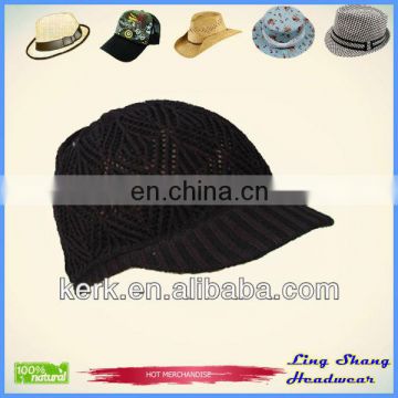 LSC54 Ningbo Lingshang High Quality Winter 100% Cotton ladies hats