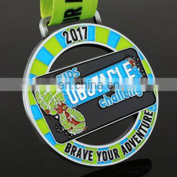 High quality custom souvenir zinc alloy kids medallion