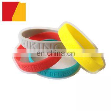 Factory price silicone bracelets with custom logo