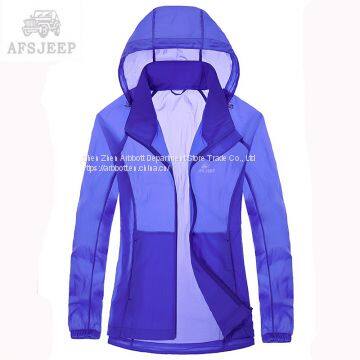 Anti-UV Polyester Woman Sunproof Skin Clothes photo-5