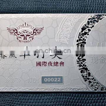 Custom wholesale metal business card machine id card holder metal visiting card