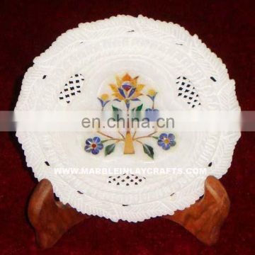 Round Marble Plate