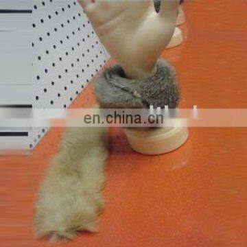 100% real rabbit fur cuff,hand cuff