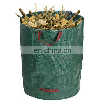 Plastic garden leaf bag