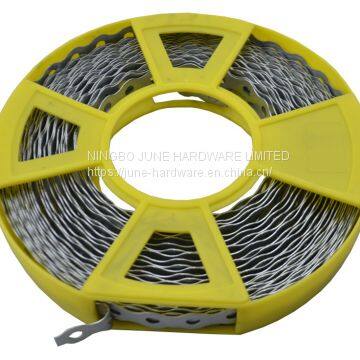 Galvanized steel fixing strap