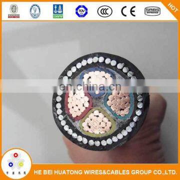Cable Manufacturer 0.6/1KV 4 Core 70mm2 Pvc Insulated Under Armour photo-5
