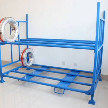 Warehouse Storage Heavy Duty Steel Stacking Tire Racking photo-2