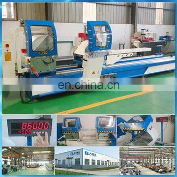 Aluminum window machine / Aluminium profile double mitre cutting saw