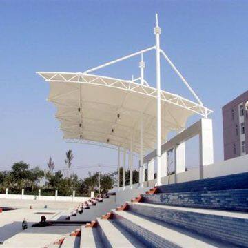 Fire Resisirance Smooth And Elastic Tension Membrane Structure photo-2