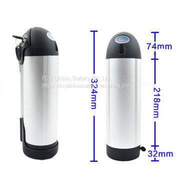 48V 8Ah Li-ion  water bottle electric bike battery for electric bicycle with charger