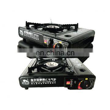 China single blue flame gas stove and portable camping stove gas