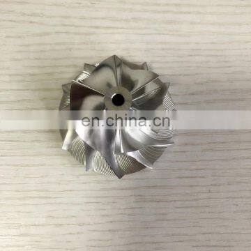 GT15-25 43.20/60.00mm 6+6blades high performance turbo Billet/milling/aluminum 2618 compressor wheel