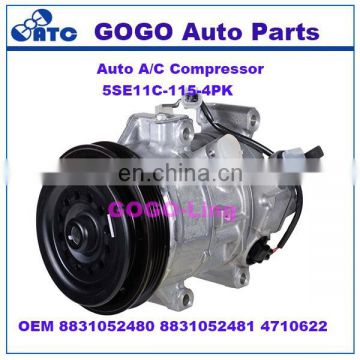 GOGO 5SE11C Auto A/C Compressor for TY Yaris 2006-2012 OEM 8831052480/8831052481 /4710622