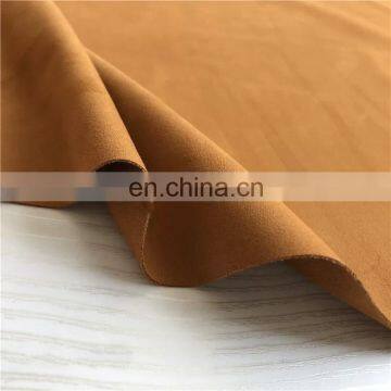 High Quality 75d*225d 100% Polyester Suede Fabric for Sofa photo-3