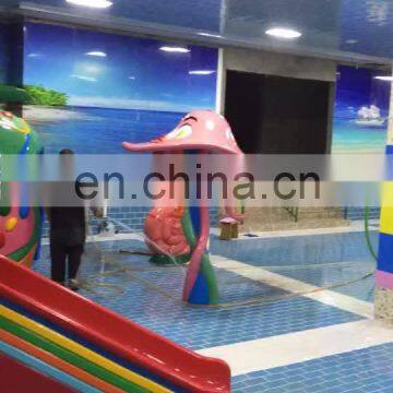 Swimming Pool , Water Park fiberglass Water-spraying seesaw Toys