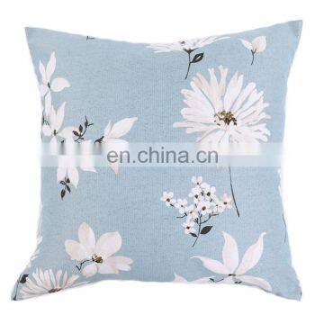 Decorative Throw Pillow Cover Flowers Printed Pillowcases Cushion Cover for Couch/Bed/Sofa Farmhouse photo-3