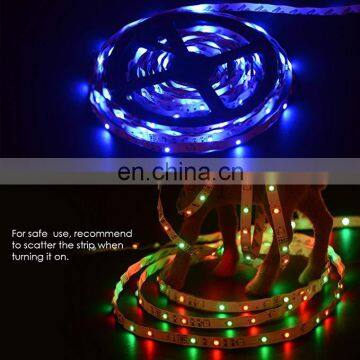 16.4ft Waterproof Led Strip Light Flexible RGB Color Changing ir Remote 24 Keys