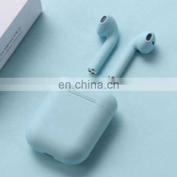 2020 Amazon Hot Sale I12 Maracoon Stereo Bass Music for Mobile IPX4 Mini Type-c Ear Buds Wireless Bluetooth Earphone photo-5
