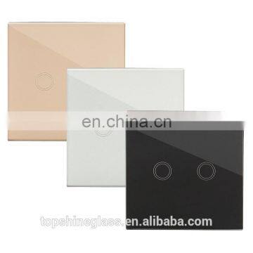 Waterproof Glass Toughened Doorbell Switch Panel