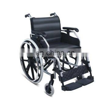 European Medical Health Equipment Manual Wheel Chair Aluminium Foldable Wheelchair photo-3