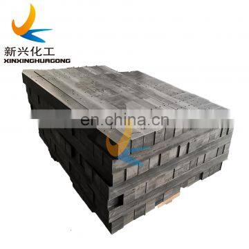 New Era of Construction Machinery Crawler Materials Impact Resistant Black Color UHMWPE TRACK PADS photo-3