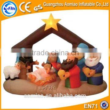 Christmas inflatable baby jesus/inflatable jesus born/inflatable jesus