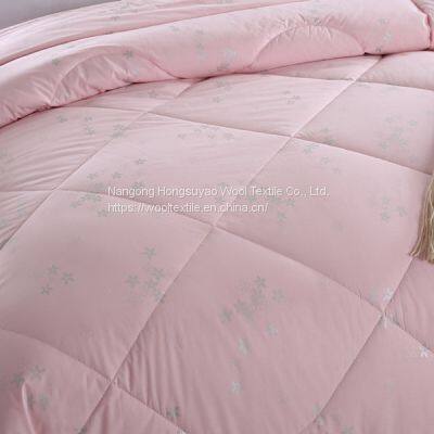 Luxury Hotel Bedding Set Thickened Warm England Cashmere Quilt With Printed Design photo-3