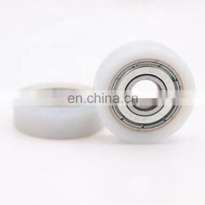 Nylon Stamping Small Glass Shower Door Rollers, Closet Door Roller Cord Pulley for Blinds