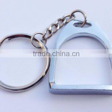 Horse Riding / Racing Stirrups Keychain - Horse Riding Gift / Promotion Keychain - Metal Keychain of Stirrups