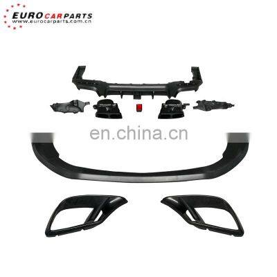 B700 front lip and diffuser for S-class W222 S63/S65 2017-2019year to B700 aero kits