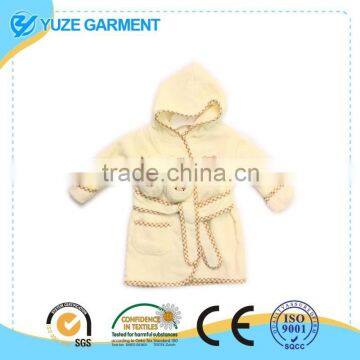 0-10 Months Lovely Baby Bath Time Hooded Spa Robe