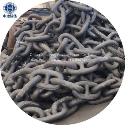 Shantou 78MM Stud Link Anchor Chain With NK CCS BV LR--China shipping anchor chain