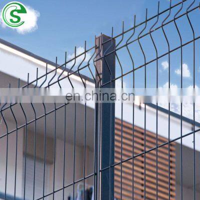 Hot Galvanized 5mm Wire 3D Bending Fence Panel