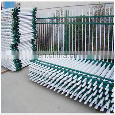 Pvc Coated Anti Climb Galvanized Steel Wire Zinc Steel Guardrail Palisade Fence Panels
