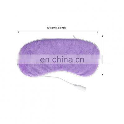 Usb Heating Heat Steam Eyeshade Lipstick Eyeshade Lavender Eye Mask Anti Dark Circle Eye Patch Massager Fatigue Relief Sleep photo-4