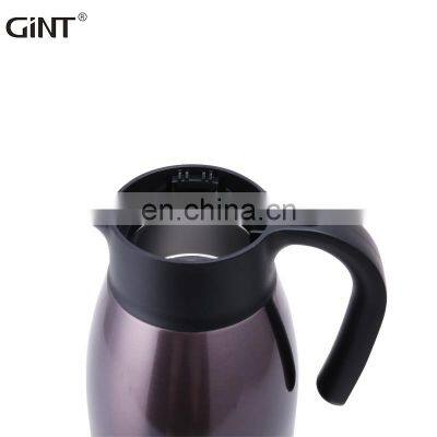 GINT 1L Comfortable Handle Dust Proof Food Grade Cold Stainless Coffee Pot