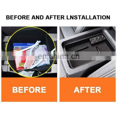 Interior Accessories Parts Silicone Armrest Rest Storage Box Center Control Console Organizer Tray For Nissan Altima 2019-2021 photo-2