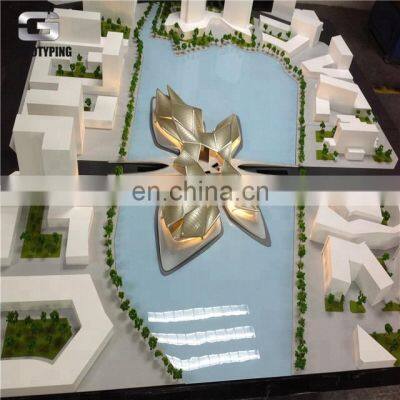 3d Printing Abs Building Install Prototyping Cnc Smooth Surface Made by Zaha Hadid photo-3