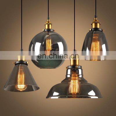Vintage Style Glass Lightshade Decoration Home Pendant Light